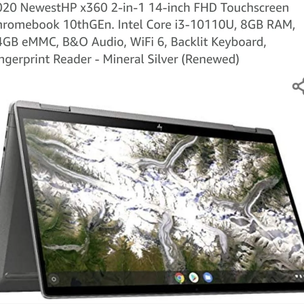 Hp x360 touchscreen chromebook